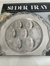 Beautiful Passover Seder Tray 12 Inches