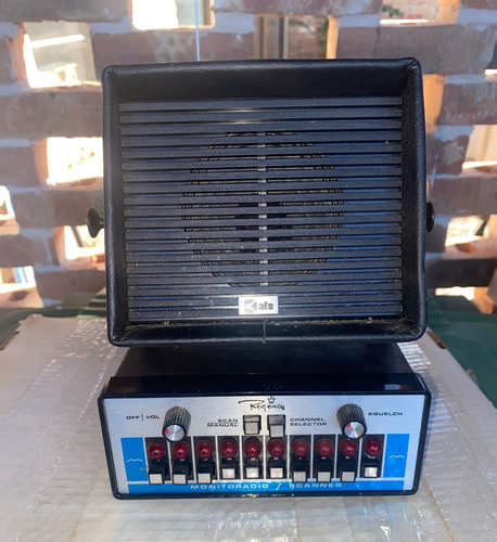 Regency Electronics Police Scanner Act-R 10 H/L/U with Speaker | eBay