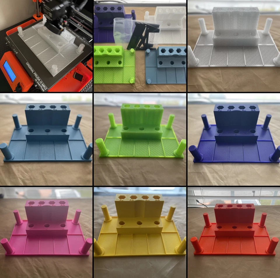 Shock Stand - Diff Maintenance Parts Tray Organizer Rebuild Station 1/8 1/10 RC - Image 2 of 4