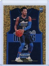 2018-19 Panini Threads Basketball Gold Dazzle Rookie #204 Jalen Brunson #01/10