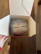 Amazing 1993 NIB Vintage Polo Sport, RL 2000, Silver Basketball, W/ RL2000 Hat