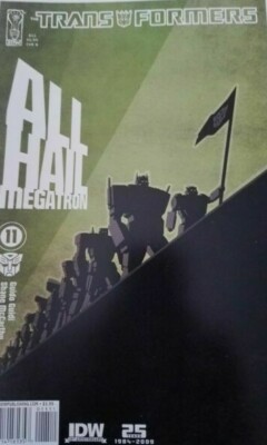 TRANSFORMERS All Hail Megatron (2008) #11 B - Back Issue 
