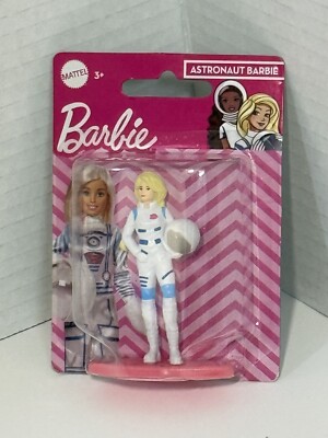 Mattel Astronaut Barbie Mini Figurine
