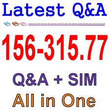 Check Point Certified Security Expert CCSE R77 156-315.77 Exam QA SIM