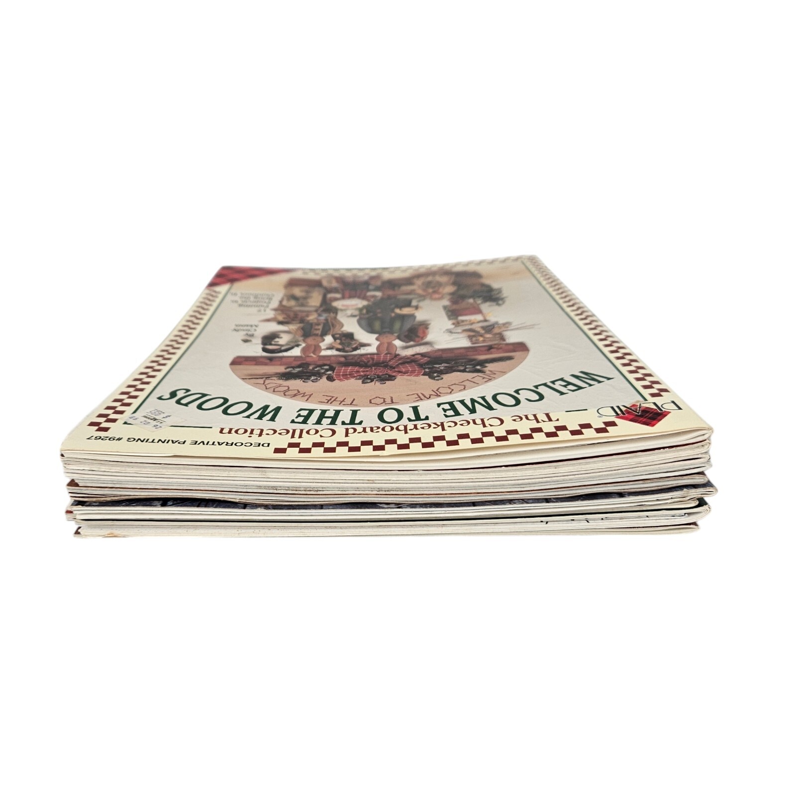 9 Vintage Tole Painting & Craft Books Folk Art Holiday Country Patterns 90s