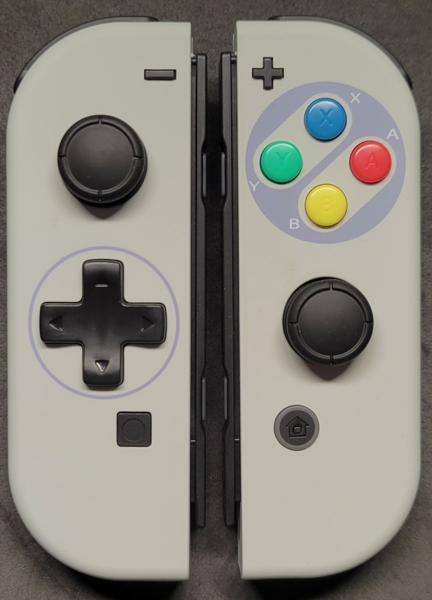 Custom Nintendo Switch Joy Con Controller! SNES Style Joy Cons