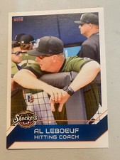Al Leboeuf Card 2018 Biloxi Shuckers Team Card