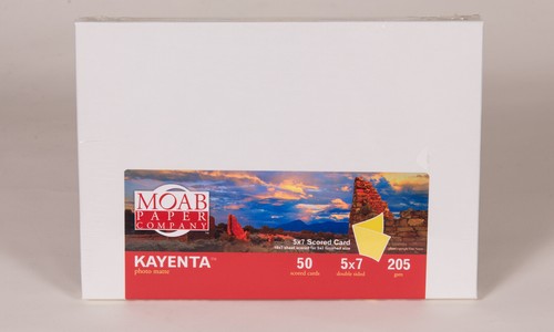 Moab Paper Kayenta Photo Matte 5x7 