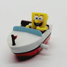 2002 Viacom International Spongebob Windup Boat Figure by Stephen Hillenburg 
