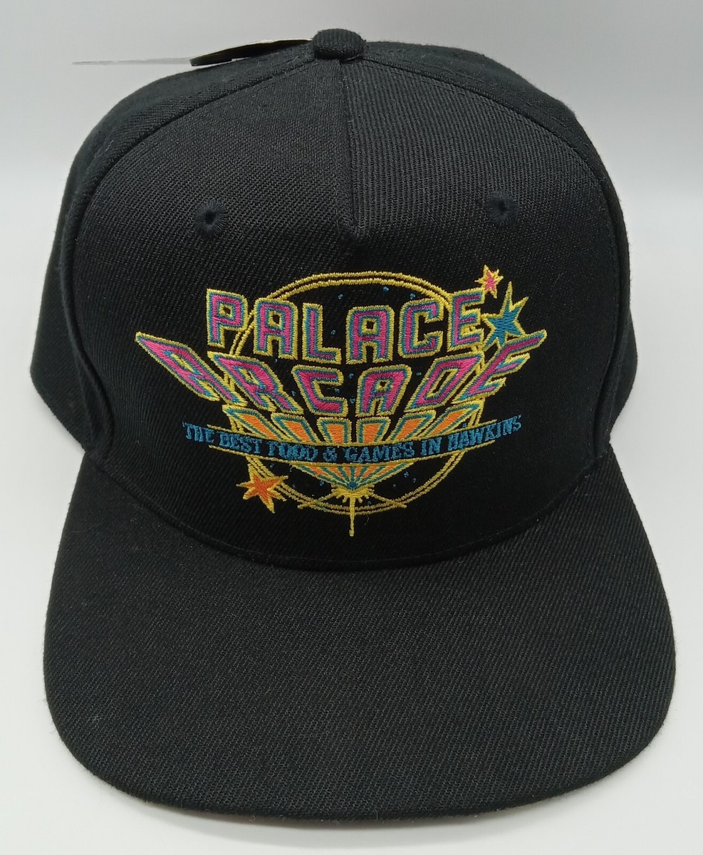 Official STRANGER THINGS PALACE ARCADE SnapBack Hat With Tags. One