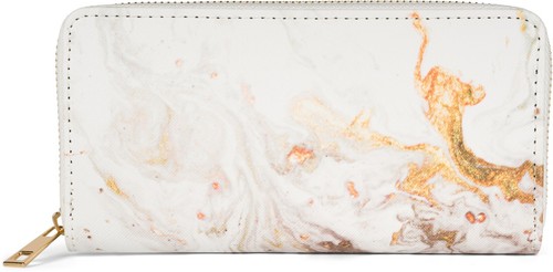 Geldbörse mit Marmormuster, Reißverschluss, Handtasche, Damen - Bild 20 von 38