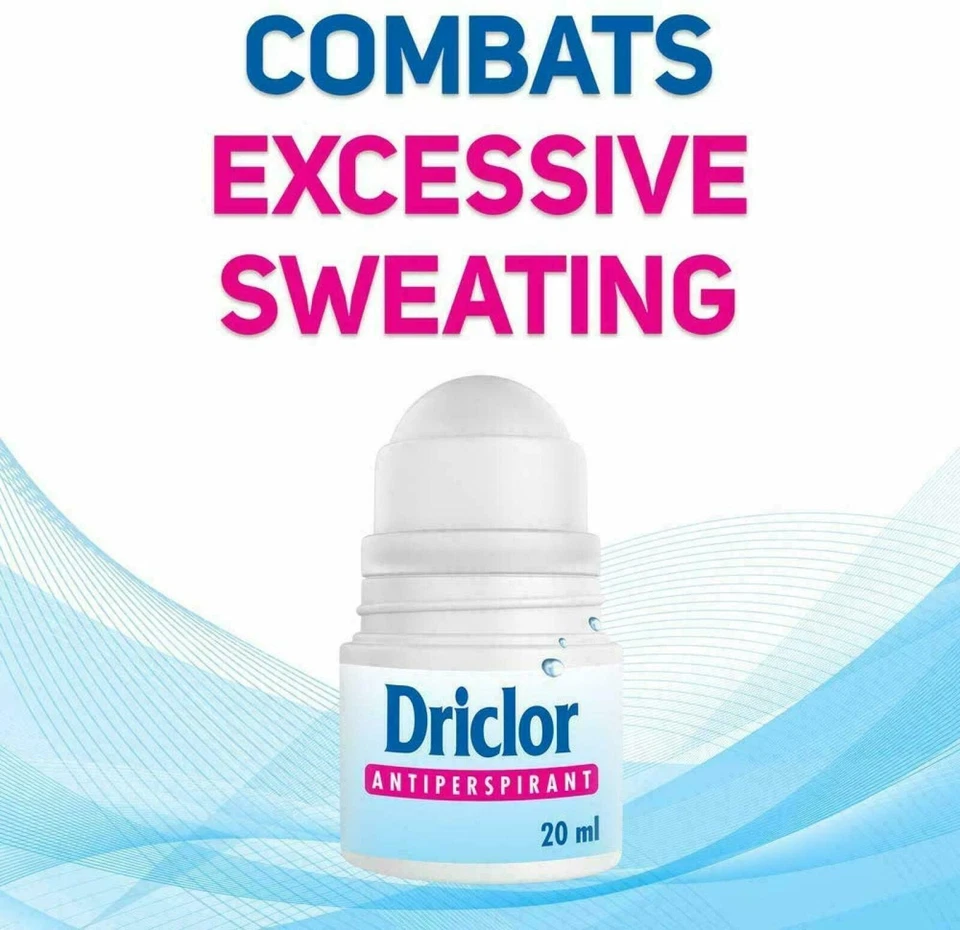 NEW 75ml Driclor Antiperspirant Roll On Applicator Clinically Proven FREE Post - image 4 of 4