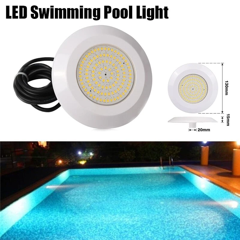 Waterproof 108 LED DC 12V Underwater Submersible Swimming Pool Light Spa  Lamp