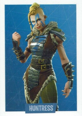 Panini Fortnite Serie 1 2019 Sticker Epic Games Sticker Nr. # 206 Huntress