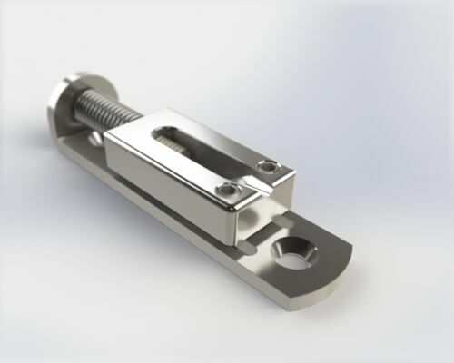 Hipshot Grip Lock Open Gear Locking Tuners 6 In-Line Right Handed Chrome Hs - Foto 2