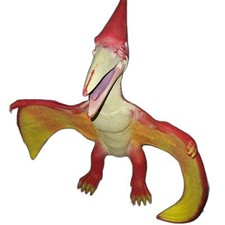Vintage Maidenhead Toys R Us Pterodactyl Large Rubber Dinosaur Toy Figure 18x20