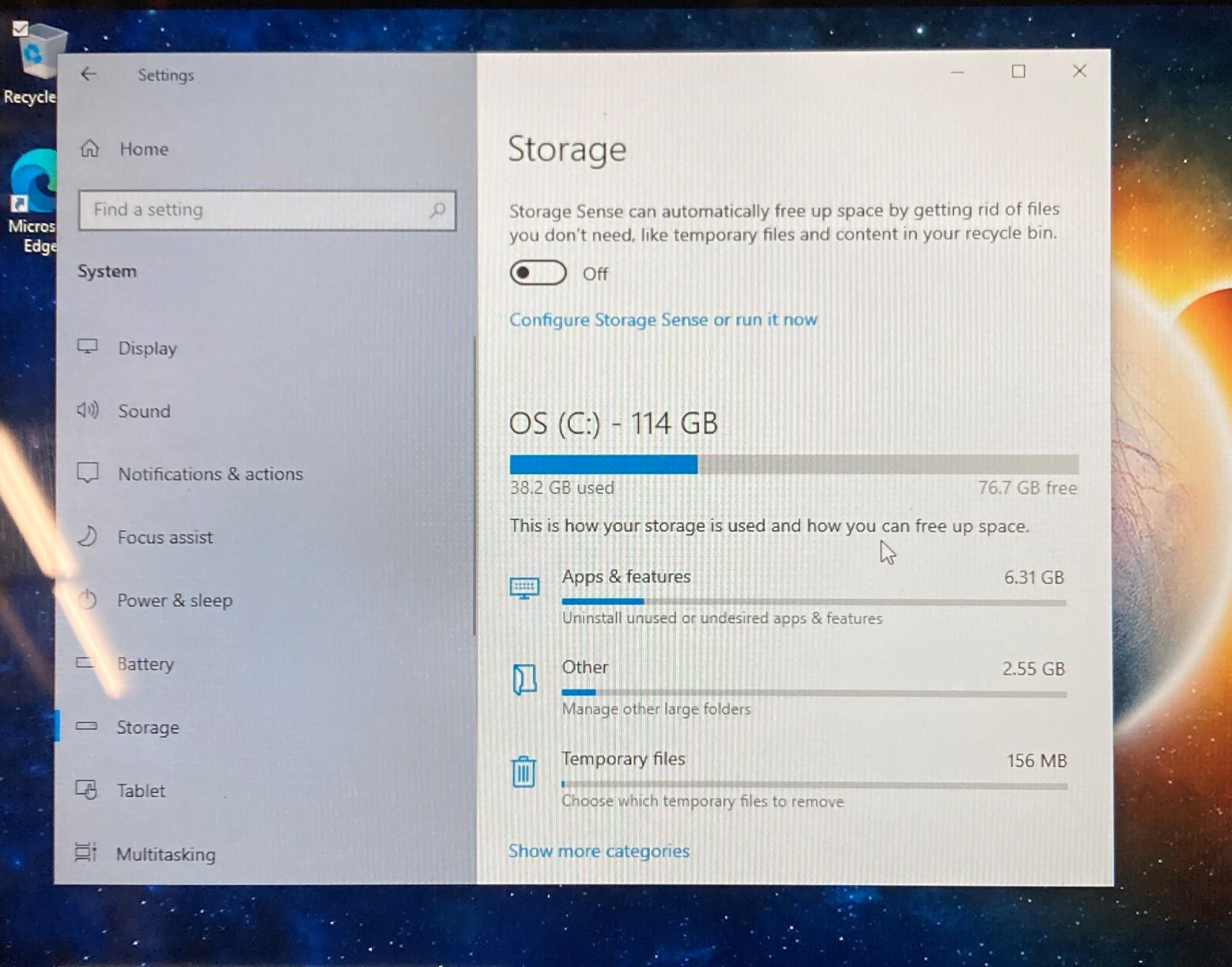 Asus BR100FK 14'' Intel Pentium n6000 8GB RAM 114 GB Touch Screen