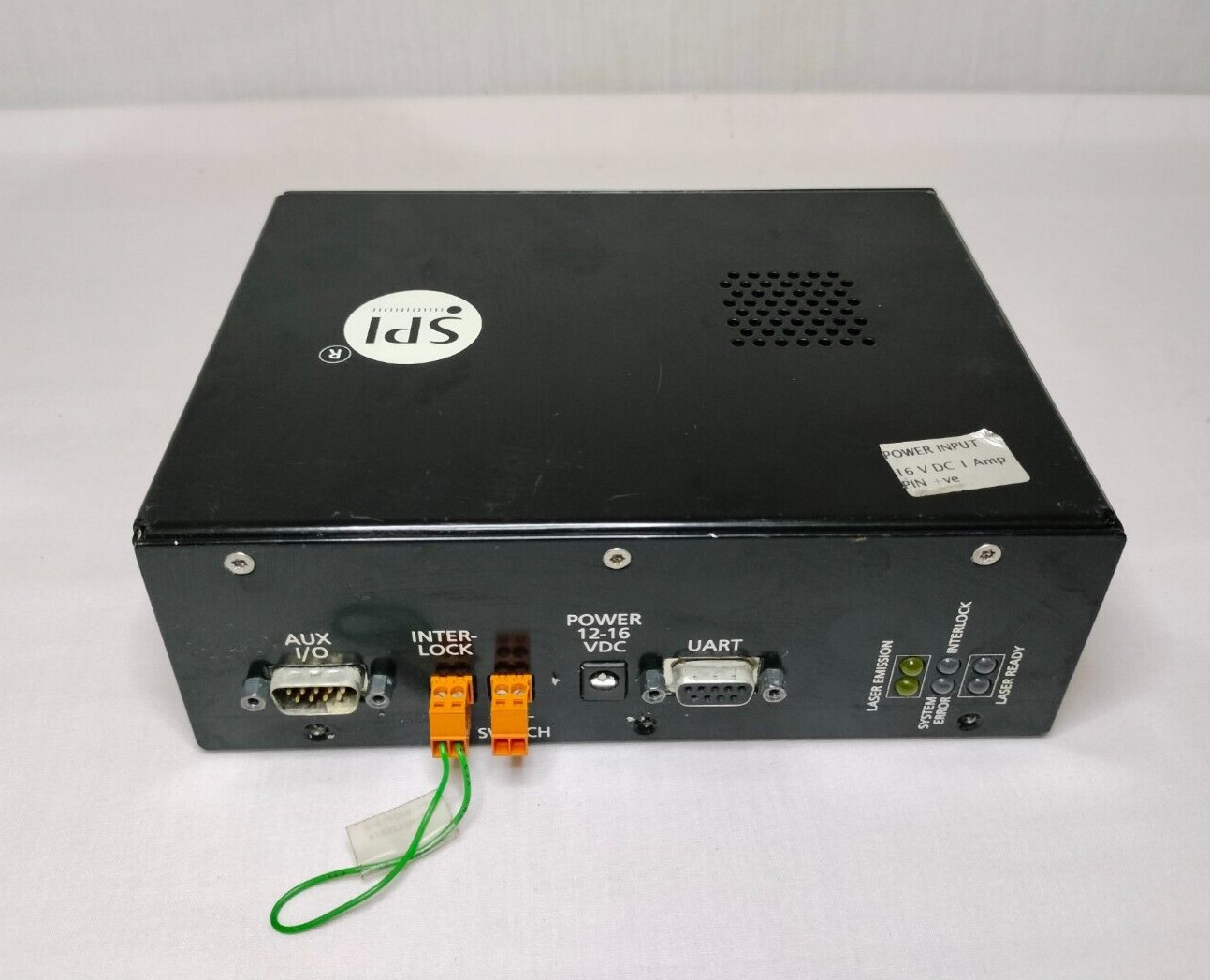 SPI PS-A00679 PSA00679 Rev E 20W Pulsed Fiber Laser Controller 16VDC 1A
