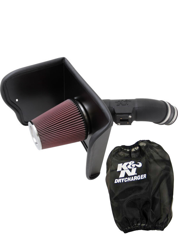 K&N Air Intake 63 Series Aircharger Kit 63-9036 + Filter Wrap