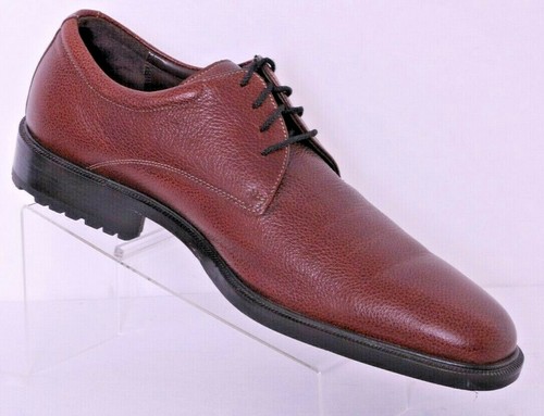 Cole Haan C04982 Air Johnson Brown Plain Toe Leather Oxford Shoes Men's 10 M - Picture 7 of 9