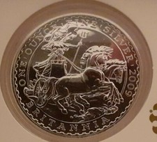 2009 £2 Silver Britannia 1oz Coin in Original Sealed Royal Mint Pack