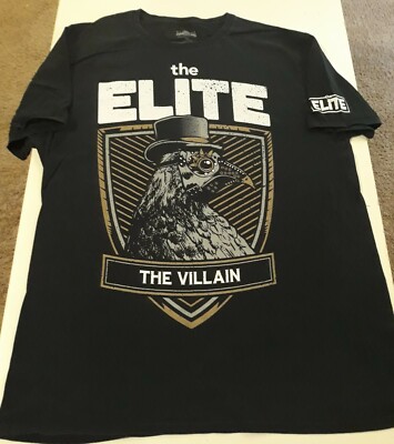 Villain Marty Scurll XL Tee Shirt | eBay