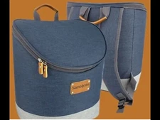 Samsonite Blue Cooler Backpack Hiking Beer Lunch