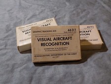 1 each, ONE PACK of  1977 VISUAL AIRCRAFT RECOGNITION CARDS 1977