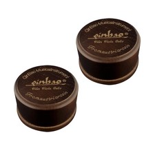 2 Pack Premium Low Dust Rosin for Violin, Viola, Cello with Wooden Box