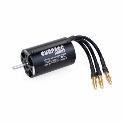 SURPASS Hobby 2948 4poles Brushless Motor 3450KV/3000KV High speed For RC  Boat