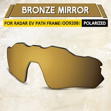 1.5MM POLARIZED Replacement Lenses for Oakley Radar EV Path OO9208 Frame, Bronze