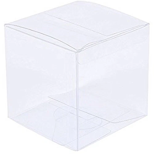 150 x 15cm sq Clear PVC LARGE wedding gift product merchandise box BULK BUY - Image 4 of 4