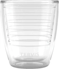 Tervis Clear & Colorful Tabletop 12oz Made in USA Double Walled Insulated Tumble