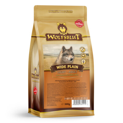 Wolfsblut - Wide Plain Light Adult - 500 g - Trockenfutter - Hundefutter