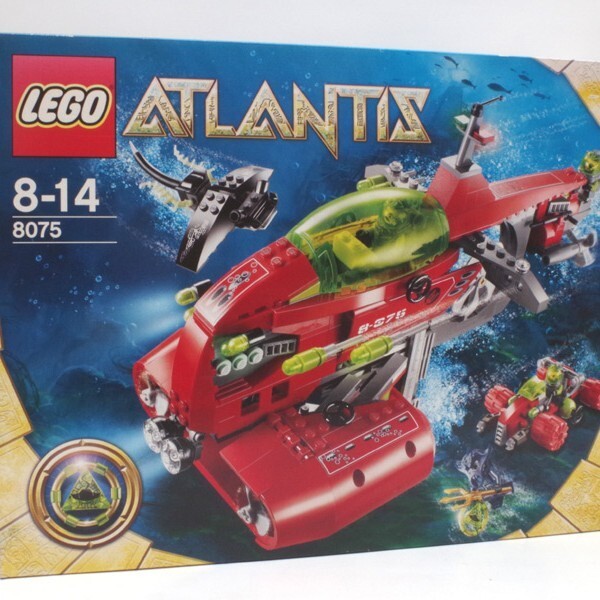 LEGO 8075 Neptune Carrier Atlantis Series Large Submarine Set [New