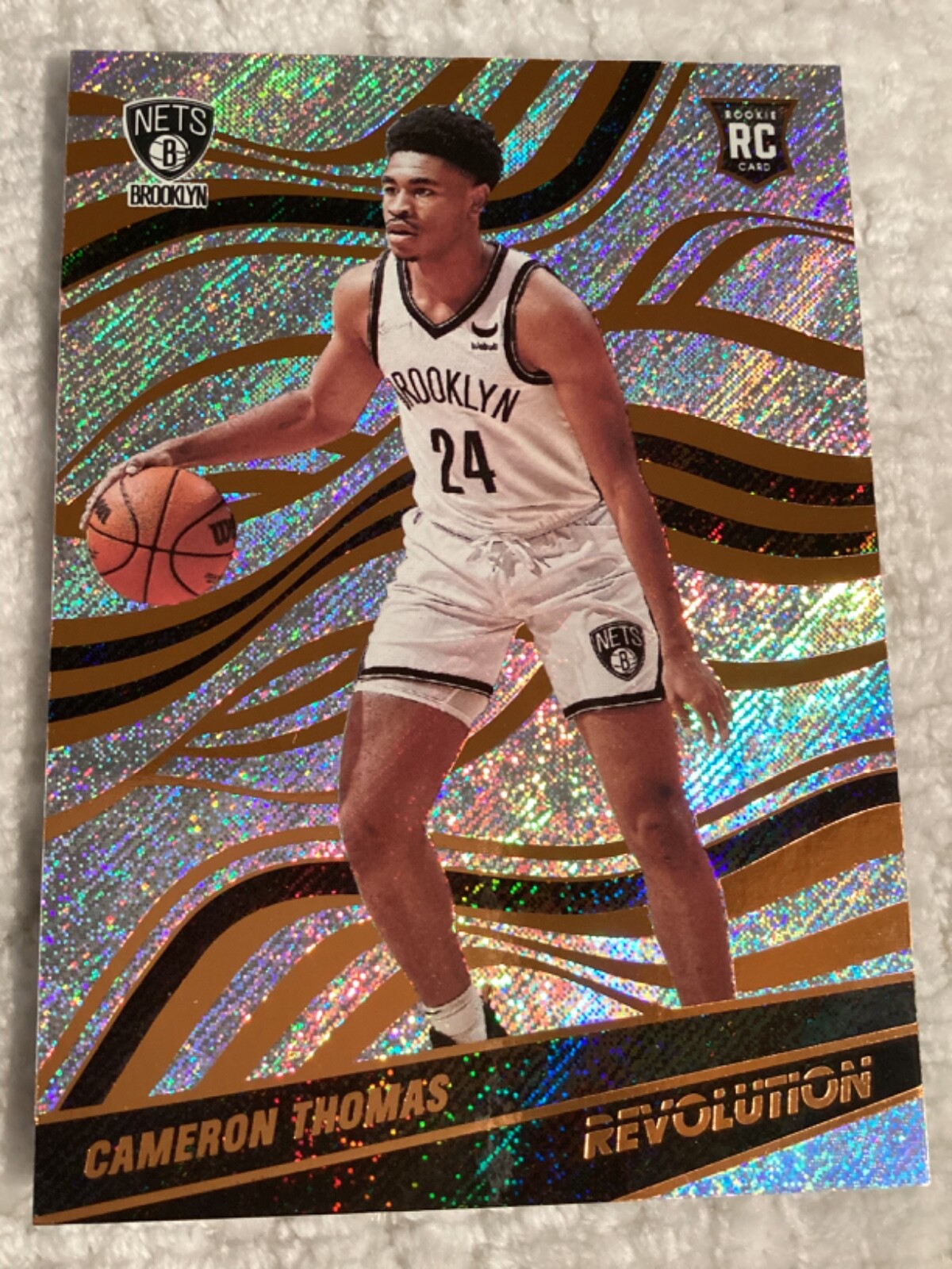 2021-22 Panini Revolution Cam Cameron Thomas #109 RC Rookie Card Brooklyn Nets