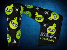 SCOTTY CAMERON WASABI EDDIE MAME DANCING FACES PUTTER COVER JAPAN RELEASE 2023