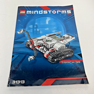 Lego Mindstorms EV3 Track3R SPIK3R 31313 Instruction Manual Book 