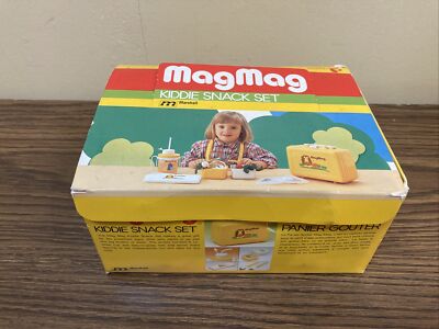MagMag Kiddie Snack Set Marshall With Box Complete