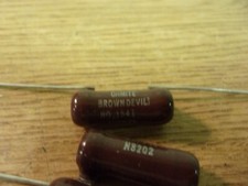 Ohmite Brown devil no. 1541 Resistor N8202 Lot Of 3