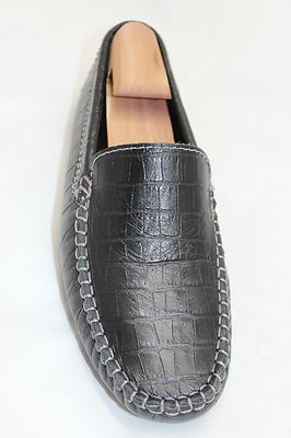 NEW Mens Robert Graham Verrazano Croc Embossed Driving  display picture 1