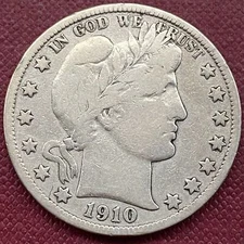 1910 S Barber Half Dollar 50c Better Grade #53322