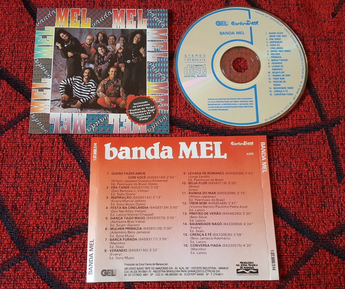 Latin Samba BANDA MEL **Same** ORIGINAL 1992 Brazil CD | eBay