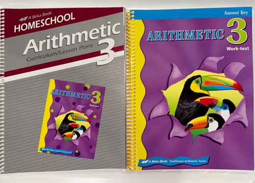 Abeka Arithmetic 3rd Grade Teacher Lesson Plans/Curriculum Work-Text ...