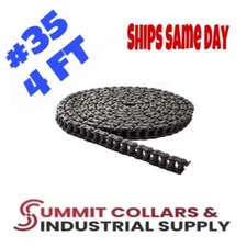 #35 Roller Chain x 4 feet + Free Connecting Link +