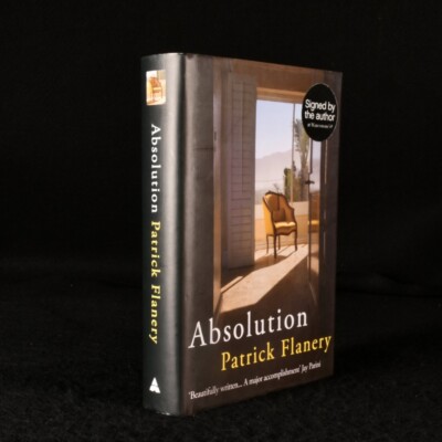 2012 Patrick Flanery Absolution Signed First Edition