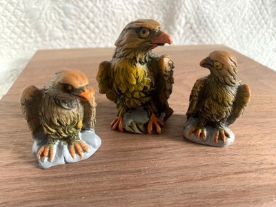Eagle Resin figures Set 2 inch to 2.5 inch tall