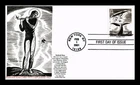 US COVER ROCKWELL KENT AMERICAN ILLUSTRATORS FIRST DAY ISSUE GG CACHET