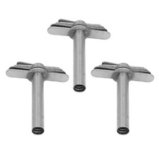 Cork Borer Stainless Steel Easy To Use 3Pcs Rubber Stopper Borer Tool Long