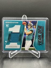 2021 Panini Rookies & Stars Football Trevor Lawrence RC Rookie Year One Patch #1